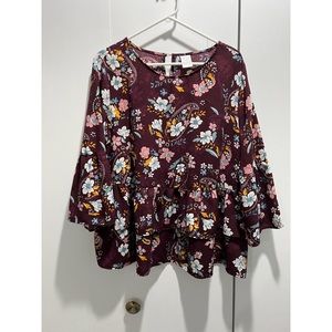 Time and Tru Layered Top